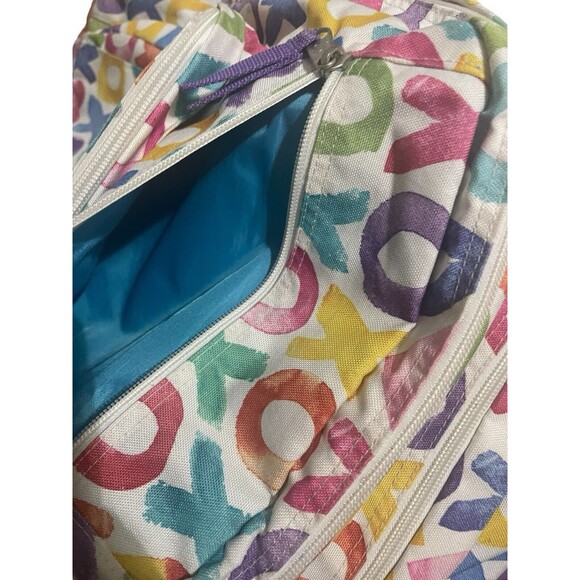 Jansport Rainbow X & O ‘s Hugs & Kisses Girls Kids Womens Backpack Multi Color - Picture 12 of 16